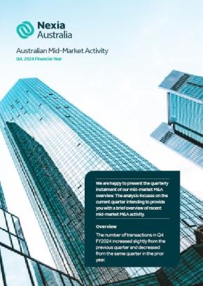 Download M&A Report Q4 2024